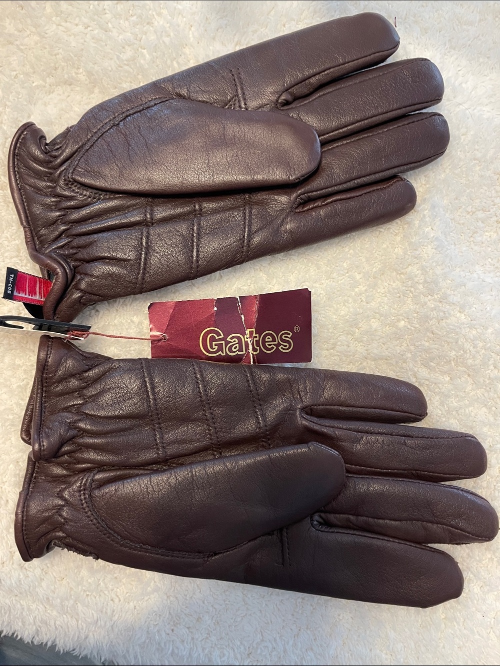 Men's Brown Leather Gloves